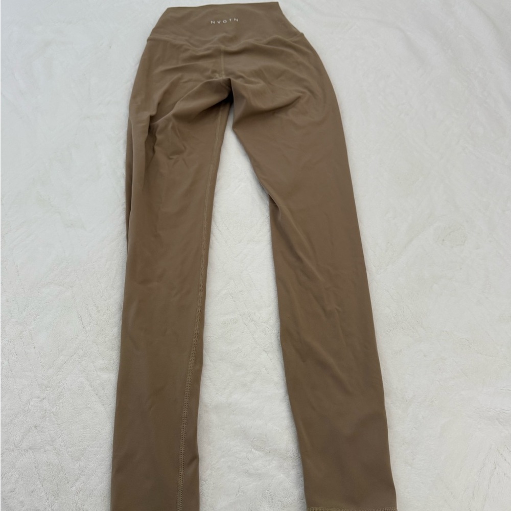 NVGTN Tan Leggings Size Small